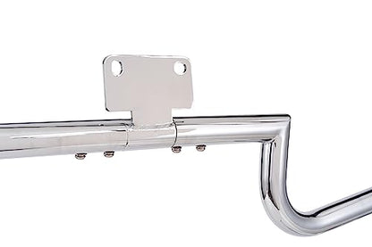 Kinglemc Crash Bar Engine Guard Highway Bar for Yamaha V-Star 400 650 XVS650 Custom (Silver)