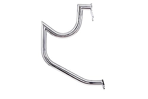 Kinglemc Crash Bar Engine Guard Highway Bar for Suzuki VL800 Intruder Volusia 800 C M 50 Boulevard 2005-2022 (Mustache Silver)