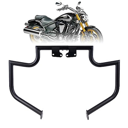 Kinglemc Crash Bar Engine Guard Highway Freeway Bar for Yamaha XV 1600 1700 XV1600 XV1700 RoadStar Wild Star Midnight Silverado Warrior