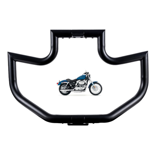 Gamyipp 1.5" Crash Bar Engine Guard Highway Freeway Bar for Harley Davidson Touring Road Glide Road King Street Glide Electra Glide CVO and Trike Models (Fit for 2009-2023 Touring, Chrome-C)