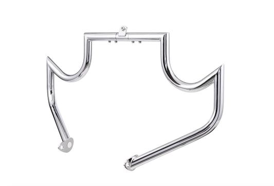 Gamyipp 1.5" Crash Bar Engine Guard Highway Freeway Bar for Harley Davidson Touring Road Glide Road King Street Glide Electra Glide CVO and Trike Models (Fit for 1997-2008 Touring, Chrome-C)